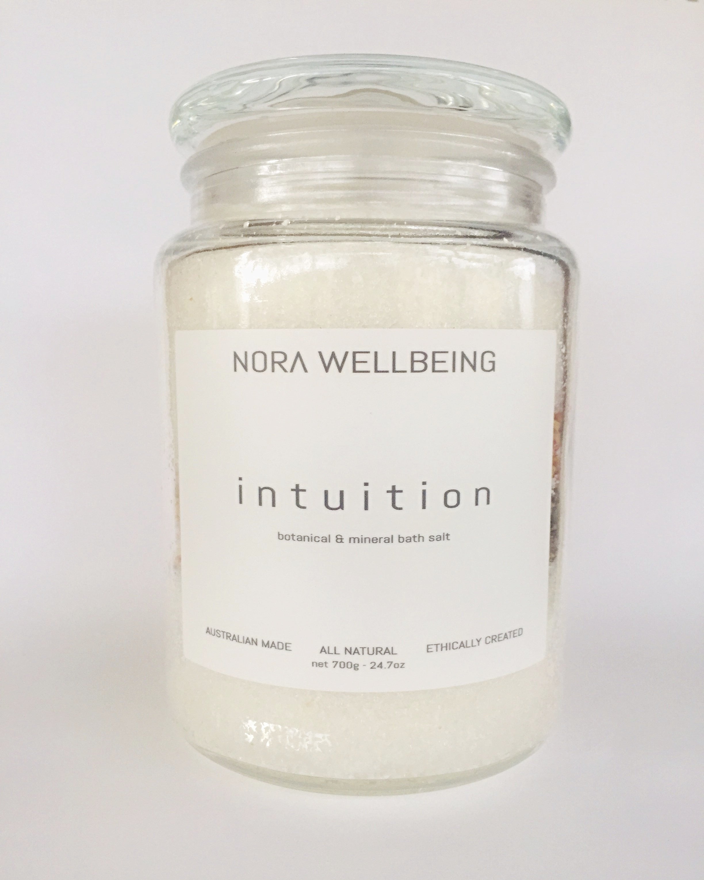 INTUITION - CLEAR QUARTZ BATH SALT 700G