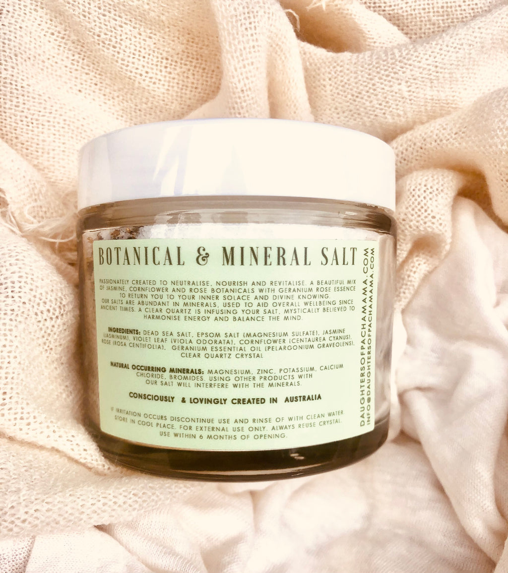 INTUITION - CLEAR QUARTZ BATH SALT 260G