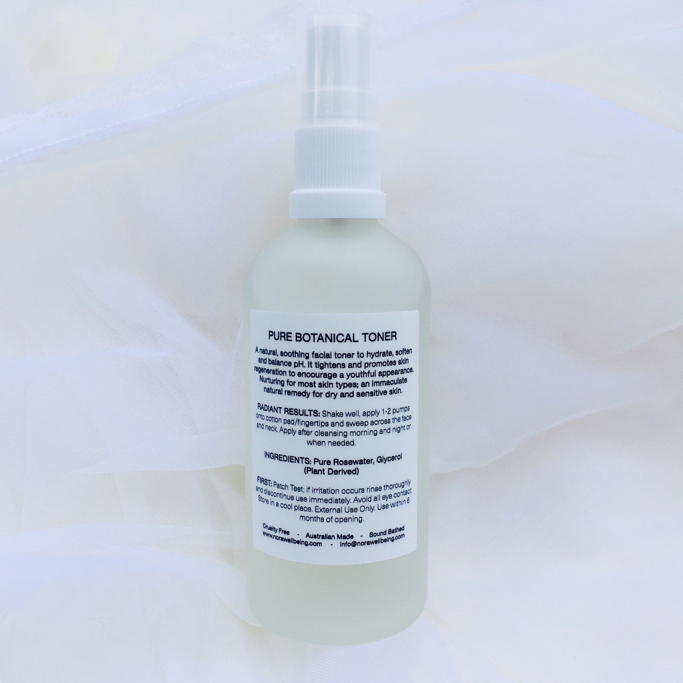 ROSEWATER | 100ml - SOOTHING HYDRATING TONIC -  *NEW*